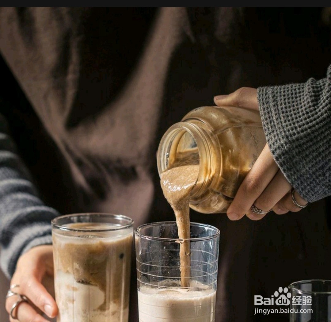 如何制作珍珠绿豆沙鲜奶？