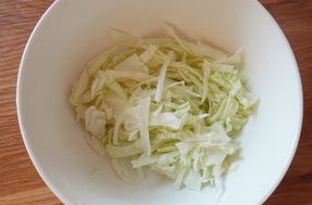 小清新早餐之卷心菜蛋饼
