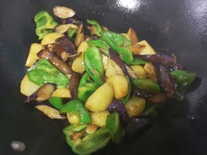 下饭菜土豆烧茄子