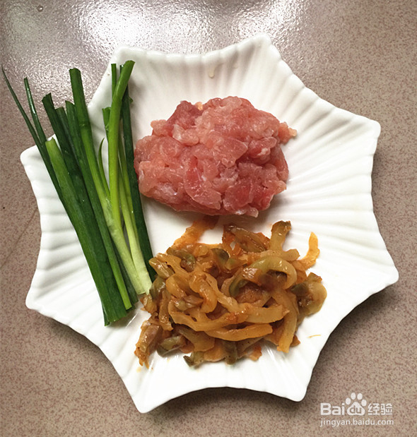 肉末烧米豆腐的制作方法