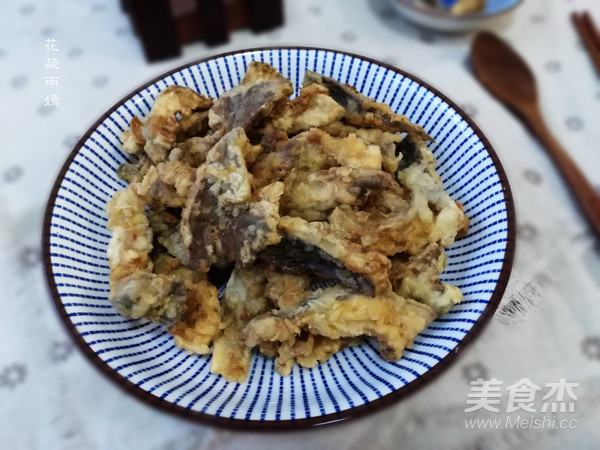 干炸鲜蘑的做法