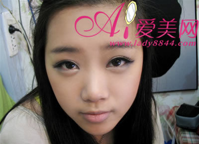 怎样教你让小眼睛化妆后变电眼
