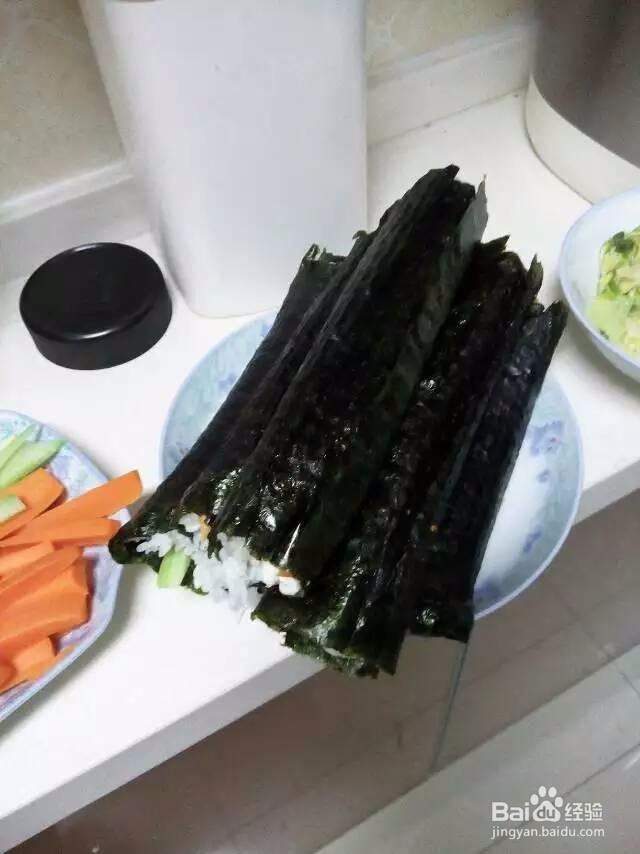 #美食#夏季旅游必备手工寿司,郊游手工便当小吃