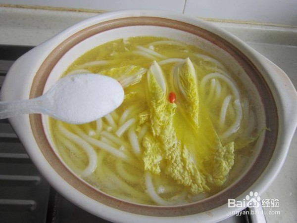 鸡汤米粉的做法