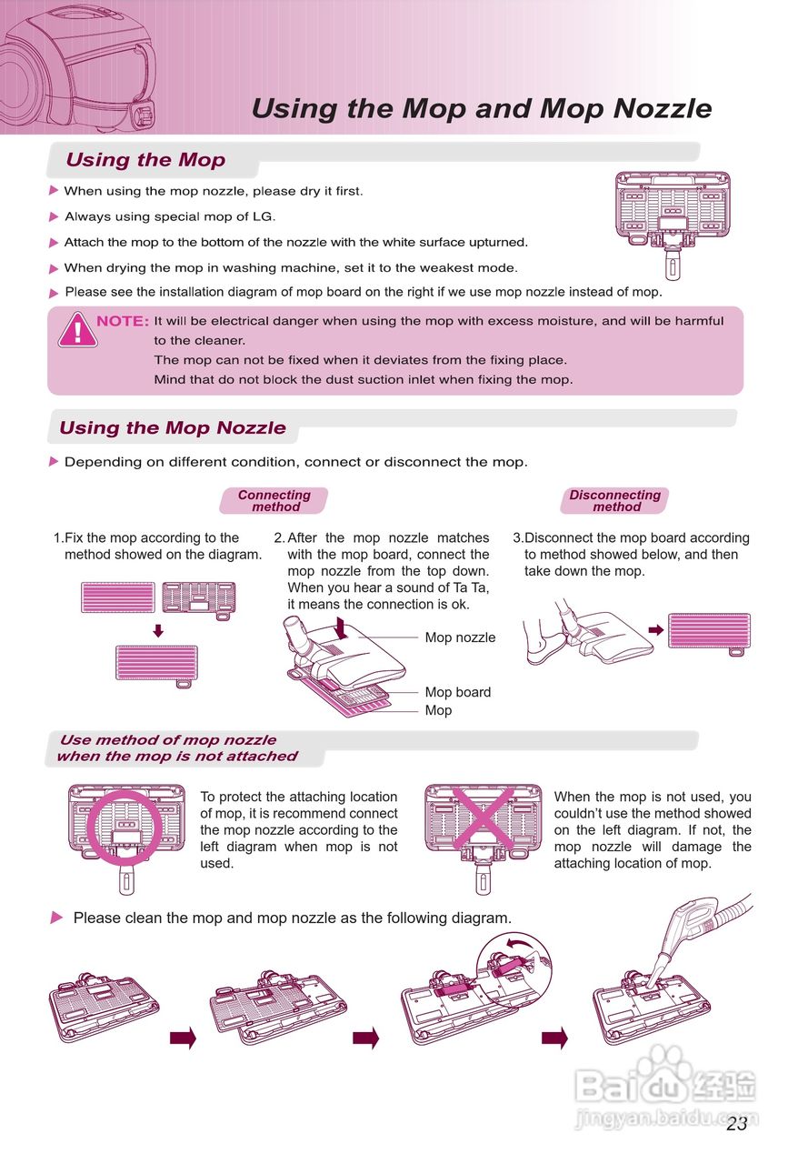 LG VC6118GHAYM吸尘器机使用说明书:[3]