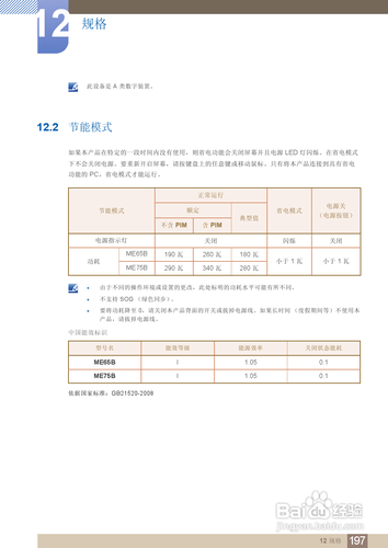 【说明书】三星ME75B液晶显示器（六）