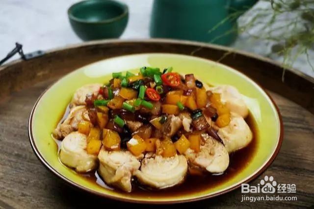 豆豉彩椒口水鸡