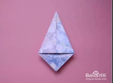 可以收缩的迷你雨伞的折纸