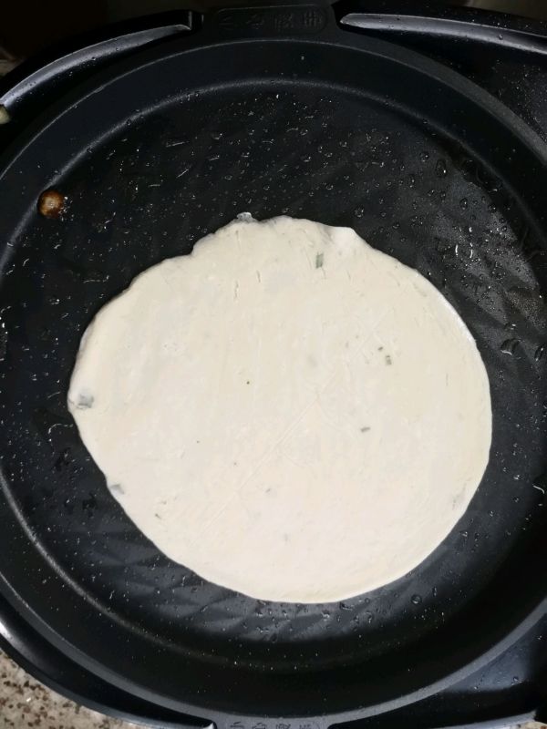 培根鸡蛋手抓饼