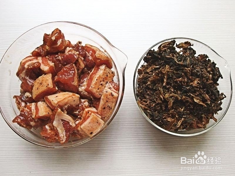 怎样做出家常菜系列之梅干菜扣肉