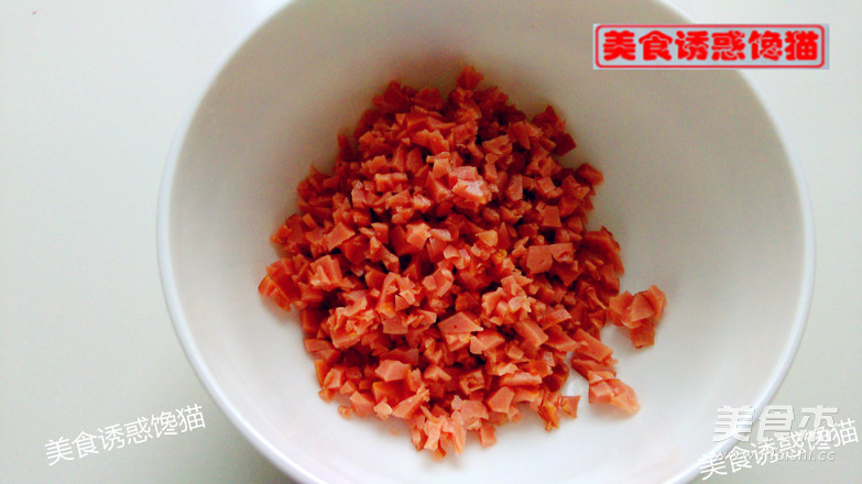 南瓜鸡蛋火腿煎饼