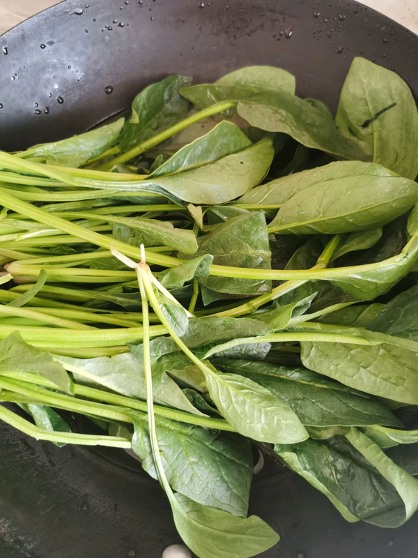 老醋菠菜花生米