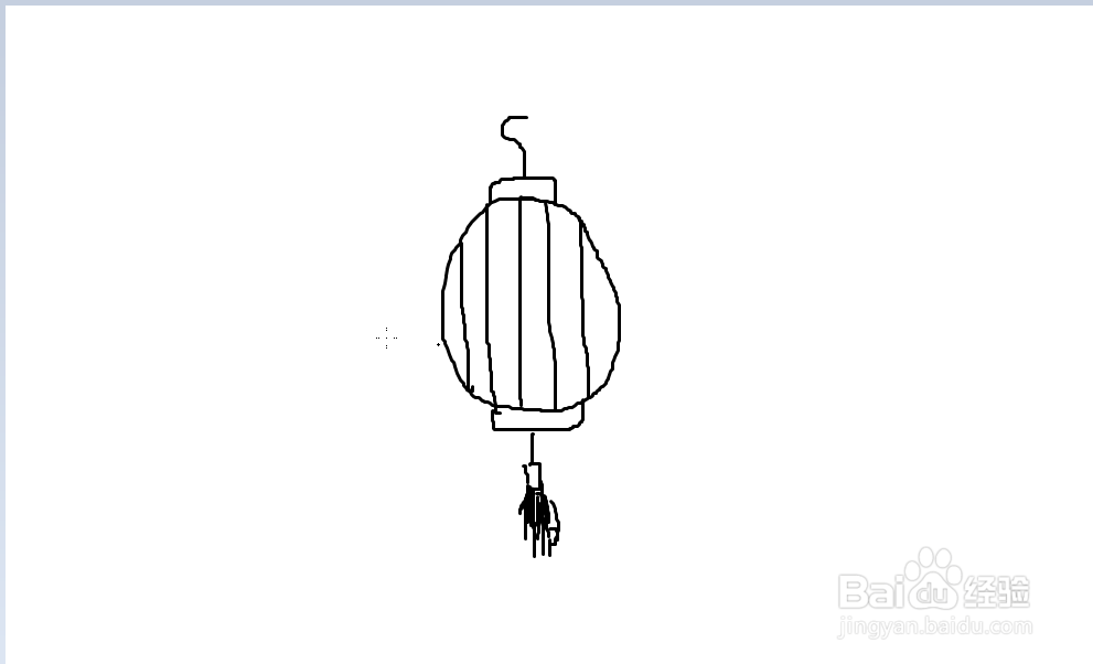 简笔画之小红灯笼