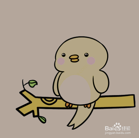 如何画小鸟的简笔画？