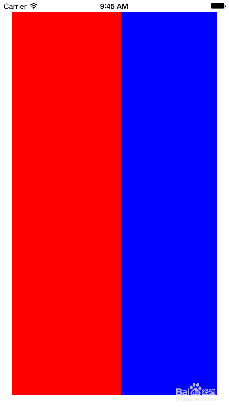 给UIScrollView+代码约束