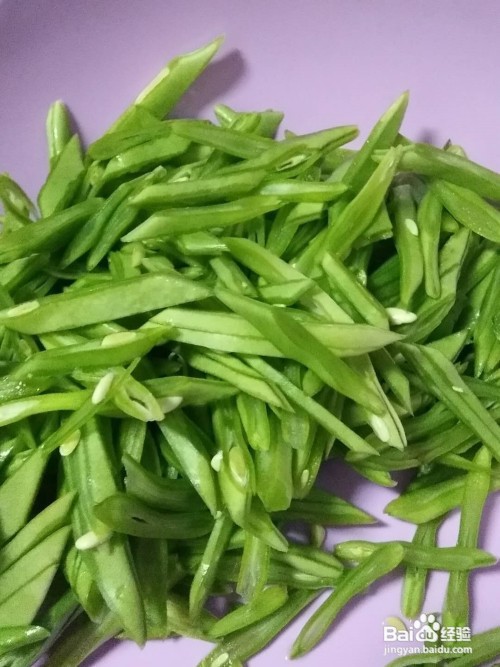 豆角炒肉窍门
