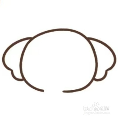 幼儿简笔画-大象怎么画