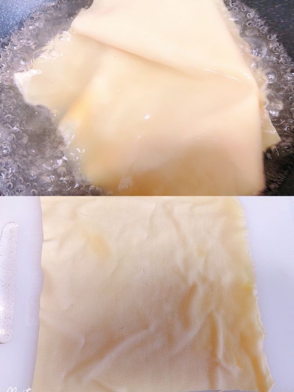 减脂豆皮三明治