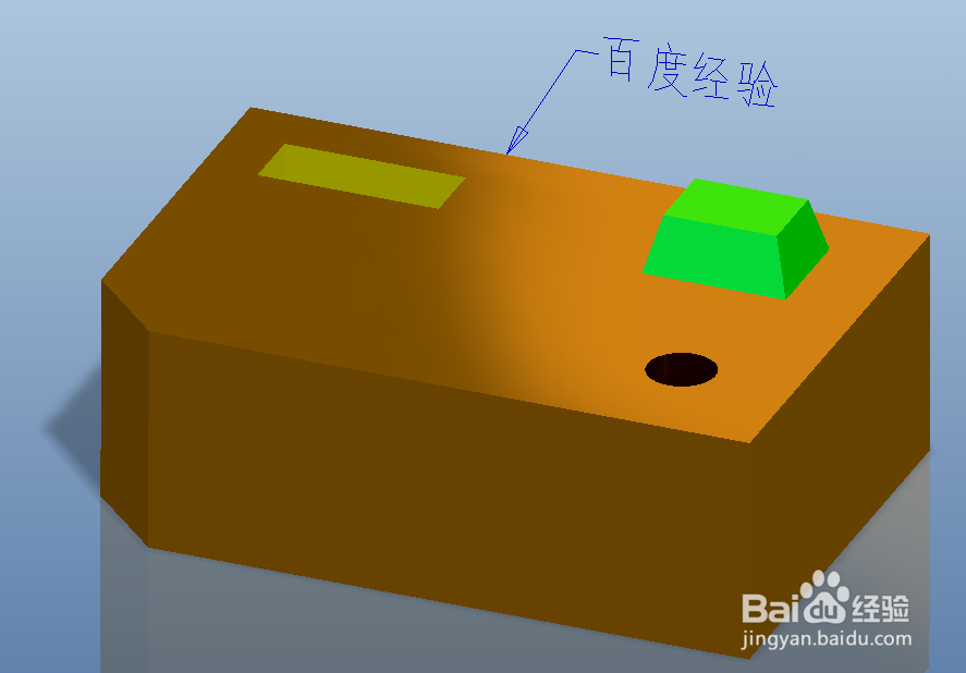 proe怎么添加注释特征