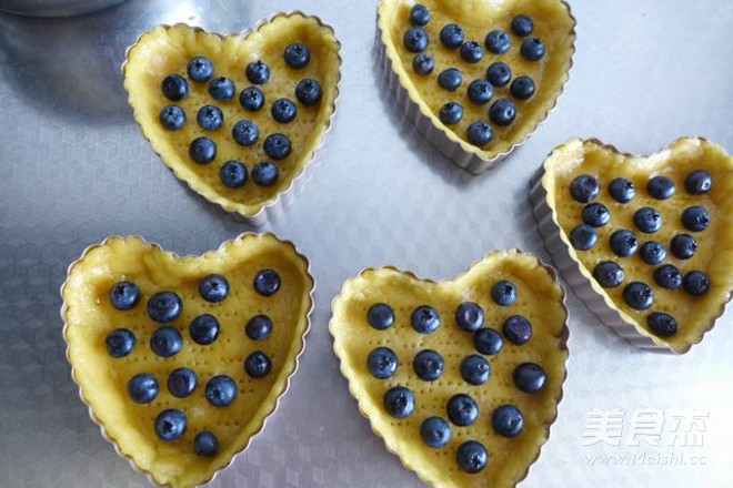 爆浆蓝莓奶酪派