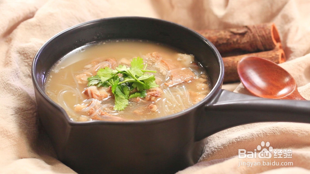 来碗热气腾腾粉丝羊排汤,没暖气也暖洋洋!