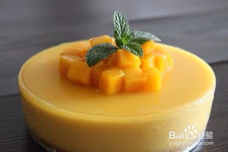 芒果慕斯蛋糕的做法