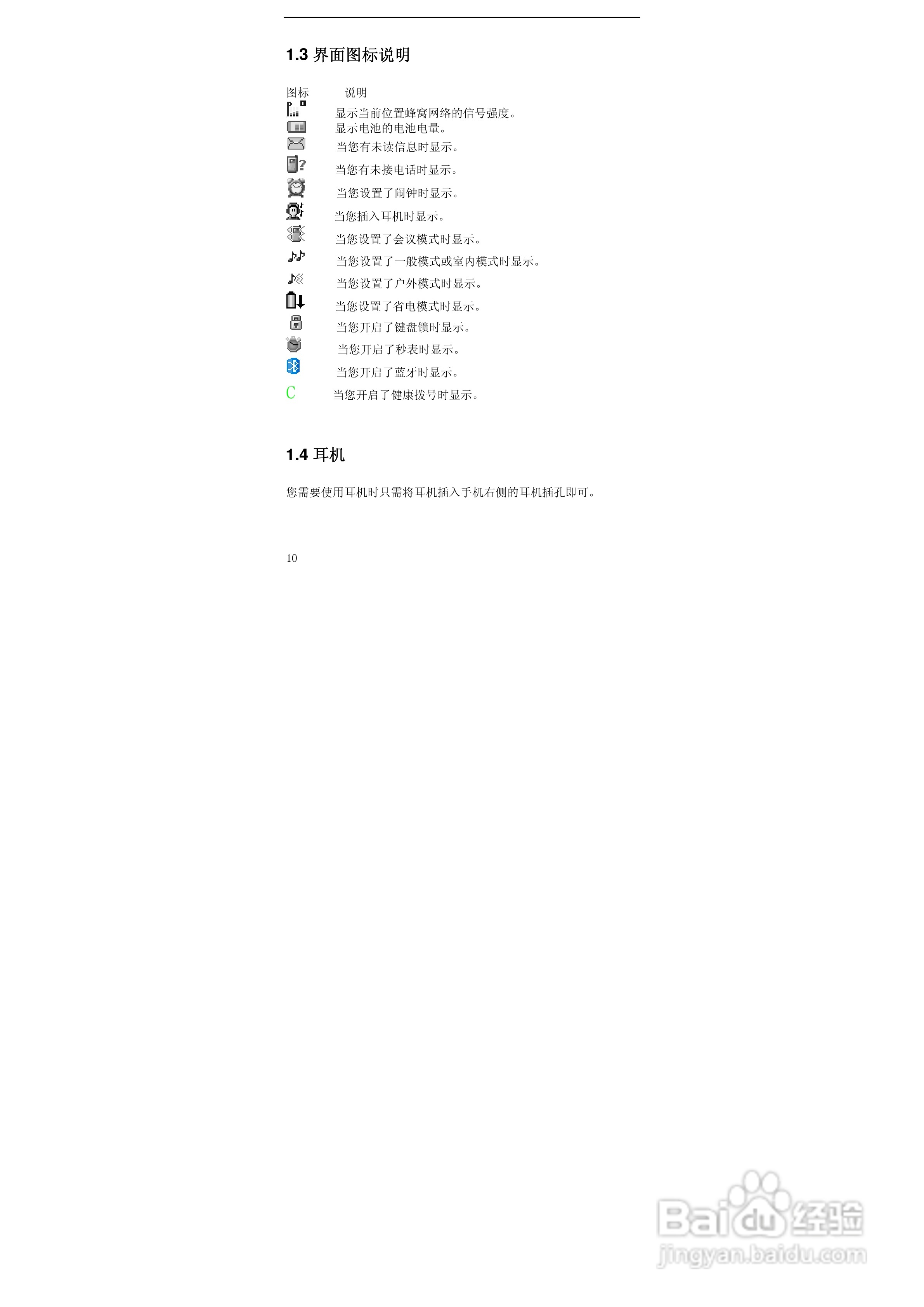 华唐VT-V39手机使用说明书:[1]