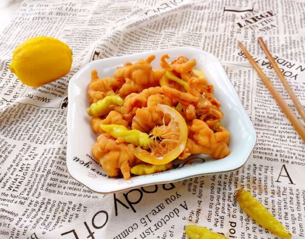 柠檬百香果泡椒凤爪