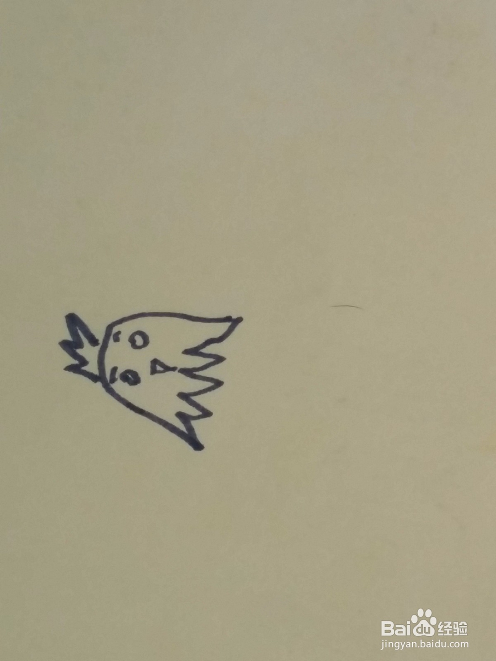 儿童绘画跳舞的小母鸡