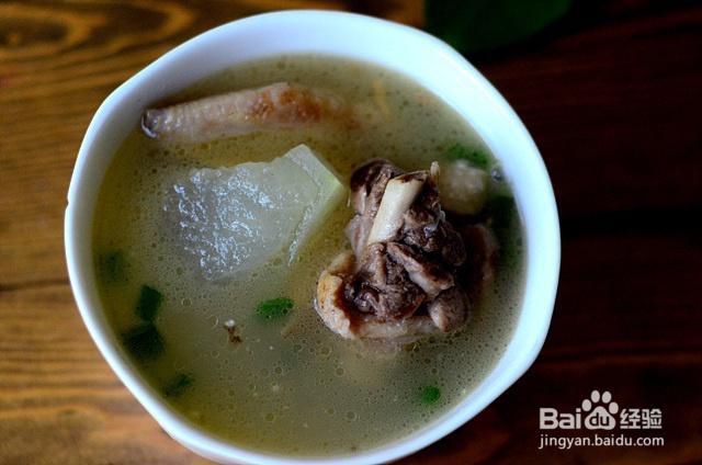 怎么做简单搞定浓郁的冬瓜鸭子汤?