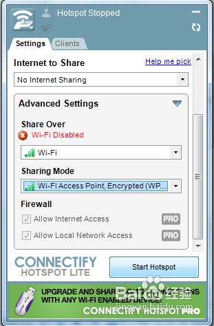 connectify怎么设置