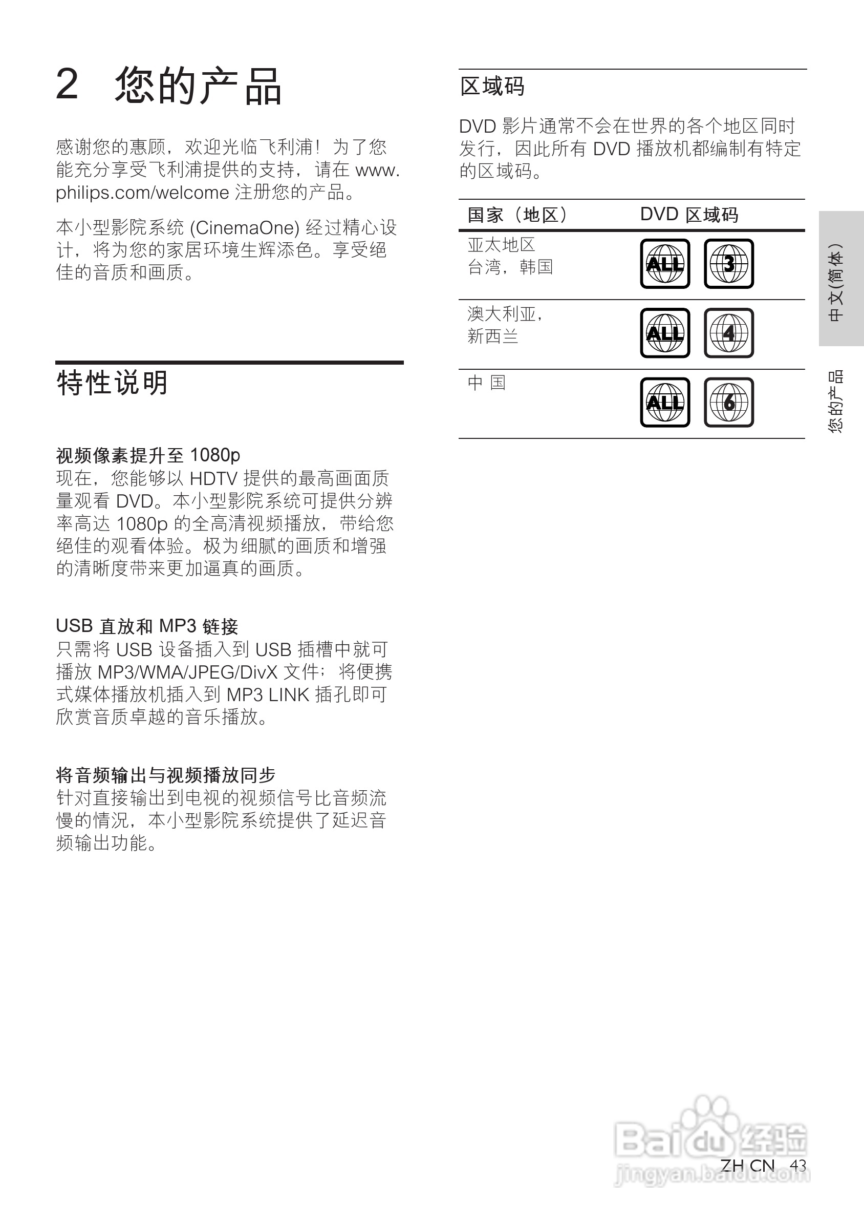 Philip飞利浦cts4000手机说明书:[1]