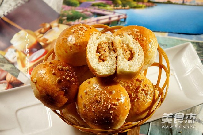 花生椰蓉馅早餐包