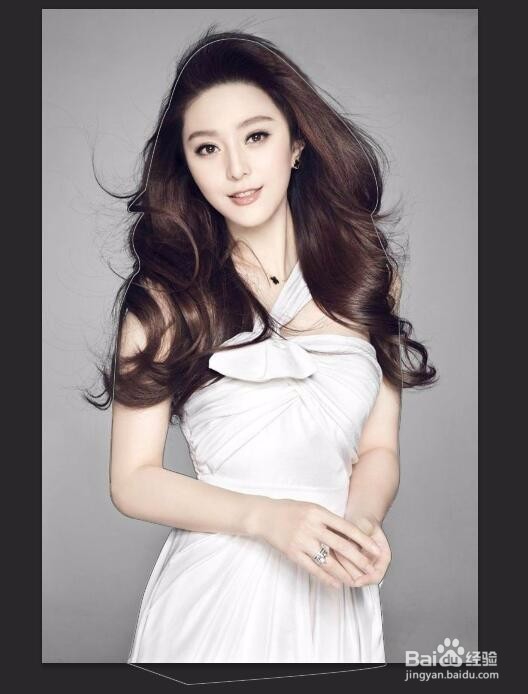 ps 利用通道抠头发