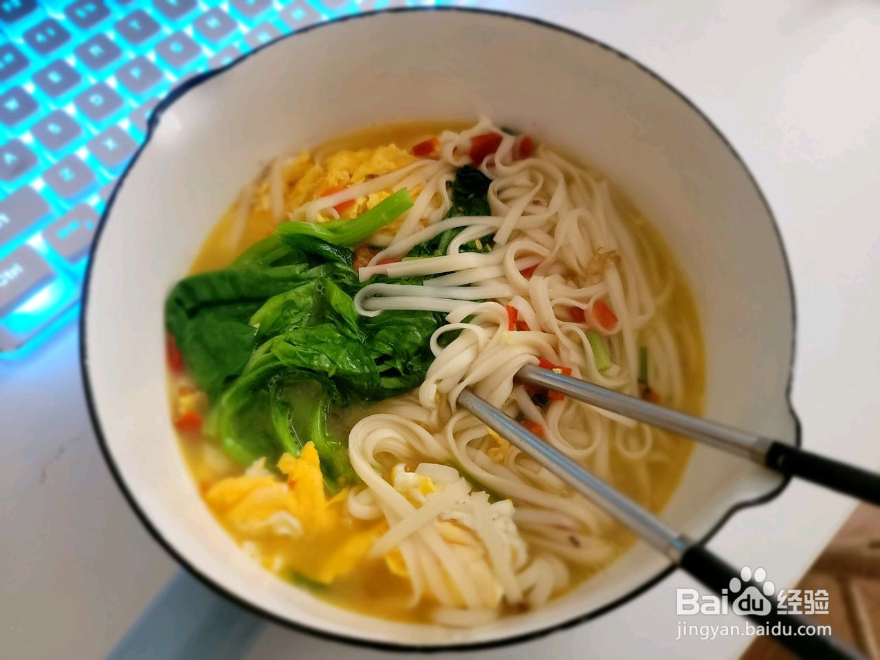 超简单的鸡蛋面的做法