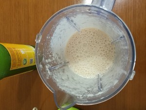 营养价值超高的桃子雪糕