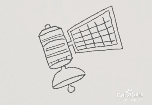 北斗三号简笔画