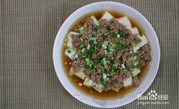 #过年#年夜饭怎么做肉末豆腐？
