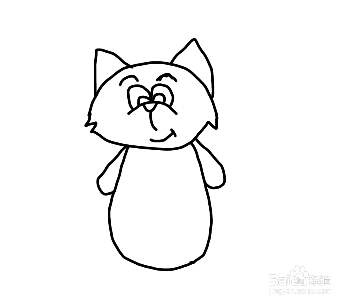 儿童简笔画入门怎么快速学绘画动物浣熊