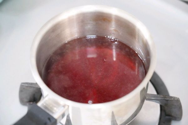 蔓越莓水果凉粉