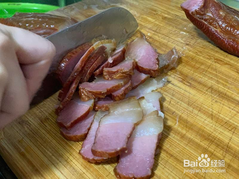 家常炒腊肉的做法
