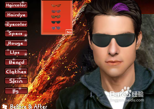 打扮汤姆克鲁斯小游戏攻略