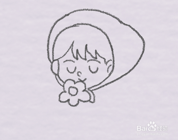 小红帽怎么画