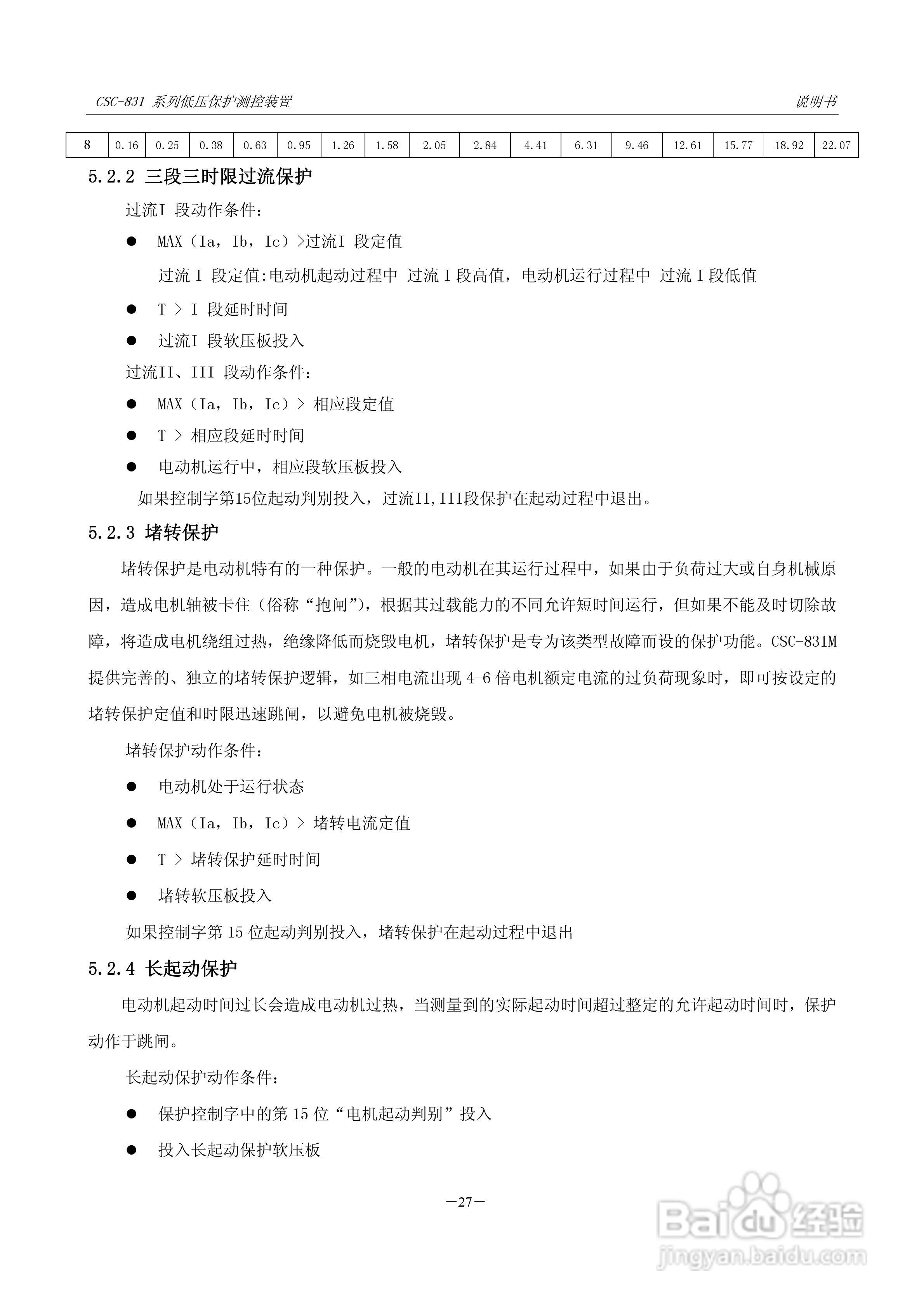 CSC-831P低压PT 保护测控装置说明书:[4]
