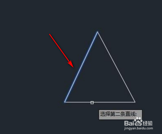 cad打角度怎么打出来