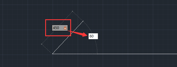 如何用CAD画角度线?