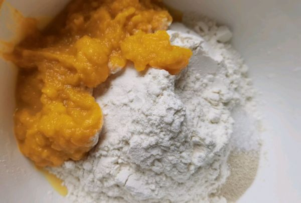 蔓越莓南瓜馒头