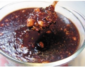 养颜甜粥黑米桂花粥的做法