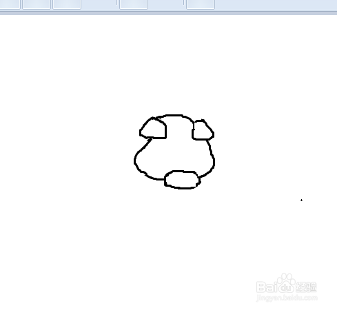 如何画电猪的简笔画