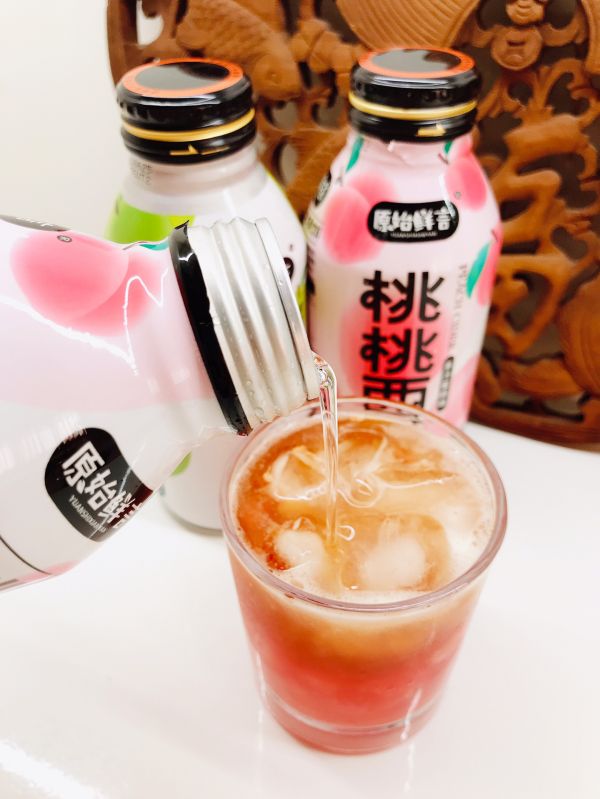 咖啡西瓜桃桃西打饮